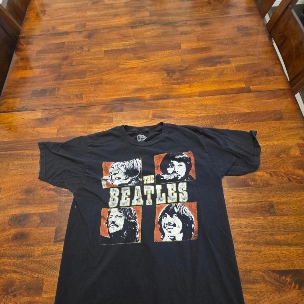 The Beatles tee shirt rock and roll medium sku66